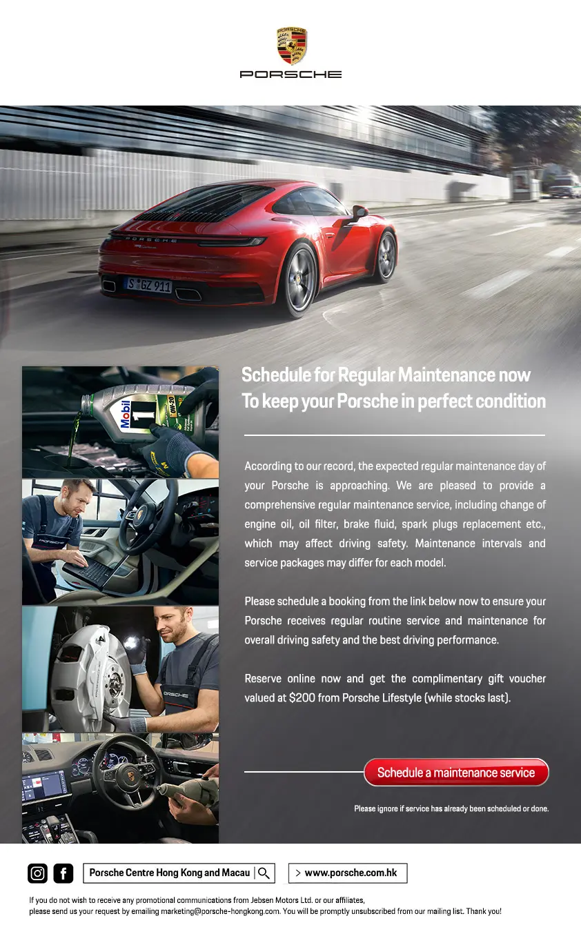 Schedule for Regular Maintenance Now to Keep You Porsche In Perfect ...