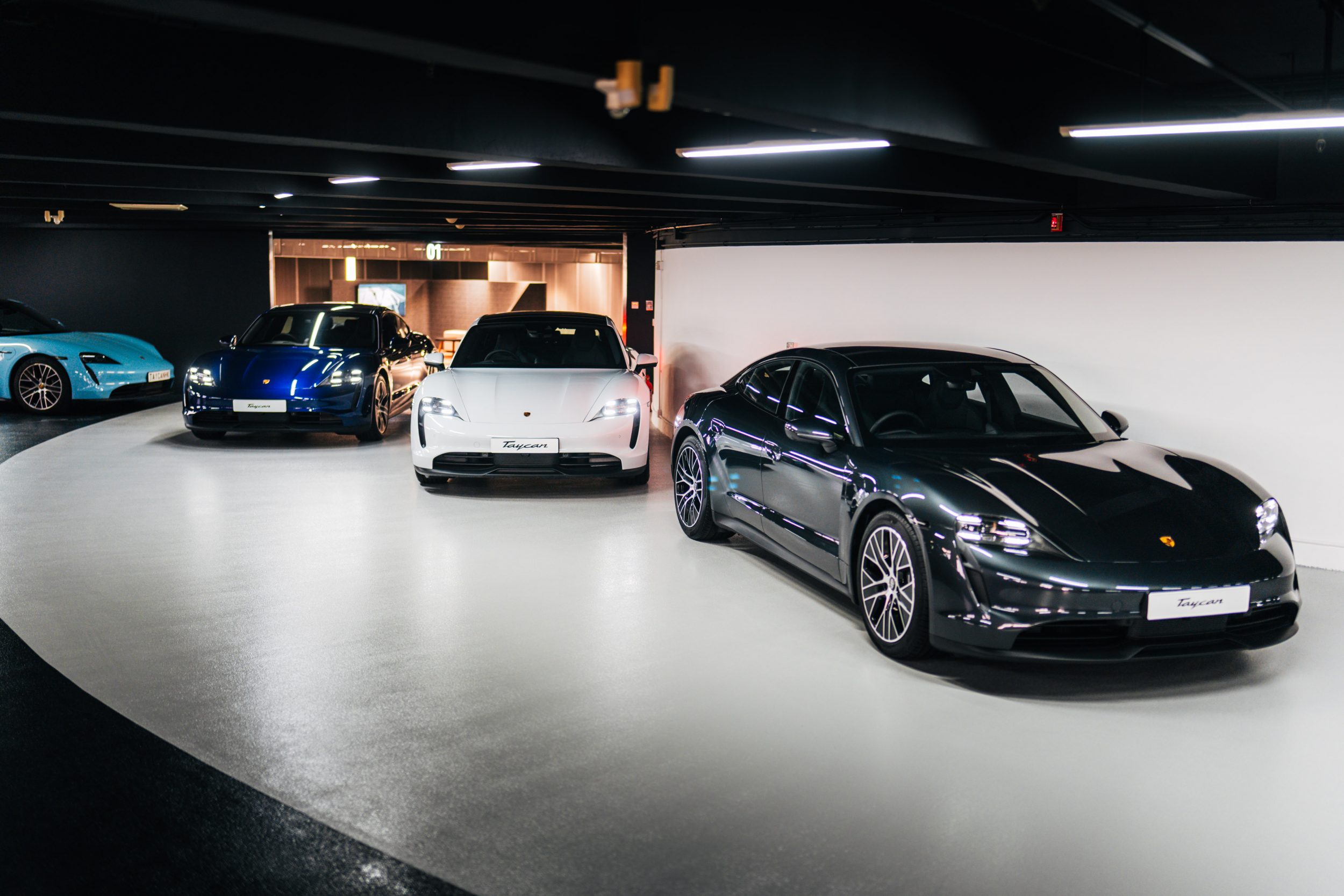 Porsche Approved Pre-Owned Cars Weekend Special Display
